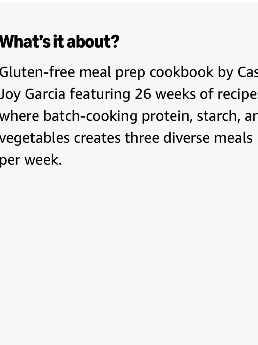 Cook Once Eat All Week Cookbook - Picture 3 of 3